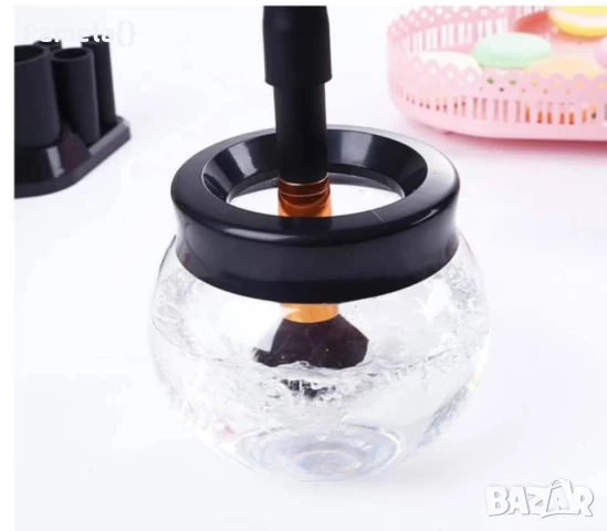 Нов електрически почистващ уред за четки за грим, снимка 3 - Други - 51419369