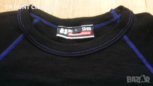Bekken & Streom Thermo 100% Merino Wool размер M / L термо блуза 100% Мерино вълна - 1726, снимка 4 - Екипировка - 52870281