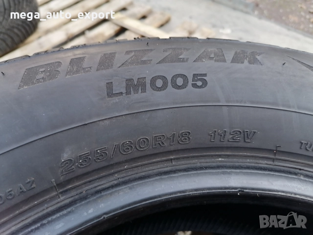 2 бр. Bridgestone Blizzak LM 005 255/60R18, снимка 4 - Гуми и джанти - 52698055