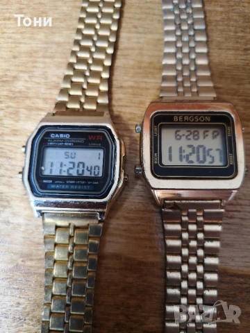 Casio A159w Japan. Bergson vintaje, снимка 2 - Мъжки - 50817459