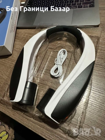 Нов летен Безжичен вентилатор за врат Q11 – спорт, пътуване, работа