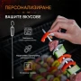 Комплект BBQ шишове от неръждаема стомана с поставка – 6 части за перфектно печене, снимка 4