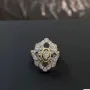 Buccellati пръстен с мойсанити, снимка 1