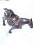 Малка бронзова фигурка на кон 🐎 54252, снимка 7