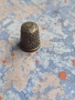 Стар сребърен напръстник , снимка 4