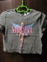 Кроп топ тениска Nirvana, М размер , снимка 1