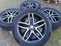Лети джанти 18ки 5х112 Mercedes + летни гуми 235/50/18 Continental, снимка 1