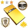 Алуминиева нова табакера кутия Слим Slim за тънки цигари мурати слим Murati slim контейнер съхранени, снимка 16