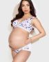 Бикини за бременни в бял цвят MAMA PANTY Mitex (008), снимка 1 - Дрехи за бременни - 45777507