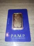 БЕЗПЛАТНА ДОСТАВКА! 31.1 грама, една унция, златно кюлче PAMP Фортуна, снимка 11