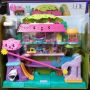 Игрален комплект Polly Pocket House in the Trees с 2 микро кукли, разширяема къща за на дърво Polly , снимка 6