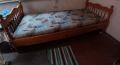 Дървено единично легло, снимка 2