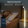 SKERITO LED ъглова подова лампа, RGB 16 милиона цвята, с приложение и дистанционно, снимка 6