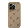 Калъф Karl Lagerfeld - Leather MagSafe  - iPhone 15 Pro Max - Beige Karl Heads, снимка 5