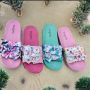Дамски плажни чехли с уникален цветен дизайн за весело и ярко лятно настроение, снимка 6