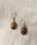 Висящи обеци от Тибет с естествени камъни, снимка 4