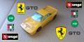 BBURAGO Ferrari GTO - Made in Italy 1:43, снимка 1 - Колекции - 37183753