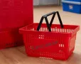 Промоция! Кошница за пазаруване - оранжева 22л, търговско оборудване!, снимка 11