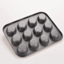Тава за мъфини с 12 гнезда, с незалепващо покритие, снимка 13