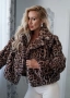 Дамско Палто Леопардов Принт Код S380, снимка 1