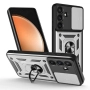 Samsung Galaxy S25 FE Удароустойчив Ring Holder/ Sliding Camera Cover Калъф и Протектор, снимка 7