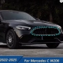 LED решетка за Mercedes C-Class W206 Sports Amg Line GT с осветена предна броня C200 C260 C220 2022-, снимка 2