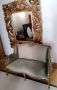 Френско канапе и стол Луи XV от 19-ти век., снимка 3