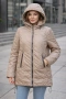 Големи размери яке код 7 - бежово, снимка 1