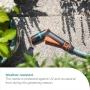 Нов Градински накрайник Gardena 2 режима с Water Stop за поливане градина двор маркуч, снимка 4