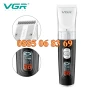Безжична машинка за подстригване VGR 069, машинка за коса, тример за подстригване, снимка 2
