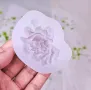 Силиконова роза пион молд, снимка 7