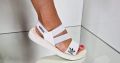 дамски бели сандали adidas , снимка 1