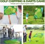 Комплект за игра на голф, лепкави тренировъчни постелки за голф/дартс за деца и възрастни, снимка 5