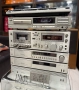 🔊Висок клас аудио система - сет Technics - стъпало, предусилвател с тунер, управление,  дек, CD и г, снимка 3
