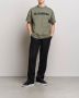 JIL SANDER Army Green Logo Print Мъжка Тениска size M и XL, снимка 5