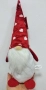 Плюшен коледен гном , снимка 1