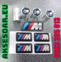 Качествен нов комплект 4 бр. стикери за BMW M Performance + 4 бр. капачки за вентили на гуми за кола, снимка 14