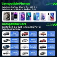 Нов 2 в 1 автомобилен Адаптер Autobox за безжичен CarPlay и Android Auto , снимка 5 - Друга електроника - 45175155
