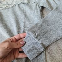 НОВА блуза / блузон в сребро на намаление , снимка 3 - Блузи с дълъг ръкав и пуловери - 45607993