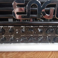 ENGL Invader 100w къстъм бял толекс и къстъм черен преден панел, снимка 3 - Китари - 45058584