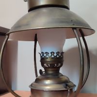 винтидж градинска лампа месинг, снимка 2 - Външни лампи - 45749712