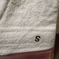 Нов бял хавлиен халат с качулка за баня - S размер, снимка 3 - Хавлиени кърпи - 45343724