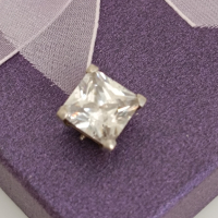 Сребърна висулка с камък ЖС32, снимка 1 - Колиета, медальони, синджири - 45005650