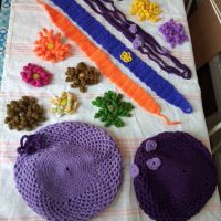 Ръчни плетива и килимче, снимка 16 - Декорация за дома - 45622466