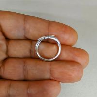 Сребъре пръстен с майчини ръце, красив сребър пръстен, уникален пръстенрегулируем пръстен-925 сребро, снимка 7 - Пръстени - 45776137