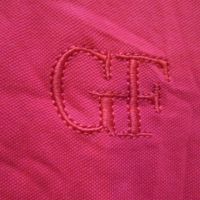 Gianfranco FERRE червена тениска размер 52., снимка 3 - Тениски - 45593954