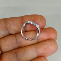 Сребъре пръстен с майчини ръце, красив сребър пръстен, уникален пръстенрегулируем пръстен-925 сребро, снимка 3 - Пръстени - 45776137