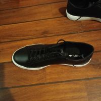 Продавам оригинални обувки Lacoste Gripshot  BL 21 1 CMA BLK/WHT  естествена кожа, снимка 4 - Спортни обувки - 45102808