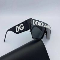 Унисекс слънчеви очила черни Dolce & Gabbana реплика, снимка 5 - Слънчеви и диоптрични очила - 46123794