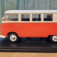 1960 Volkswagen Type 2 Bus T1 1:24 Whitebox/Hachette Diecast Колекционерски модел количка, снимка 5 - Колекции - 45092258
